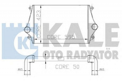 KALE OTO RADYATOR 115500 -  Интеркулер